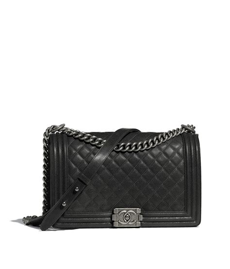 chanel boy large grey calfskin bag 2013|chanel calfskin leather shoulder bags.